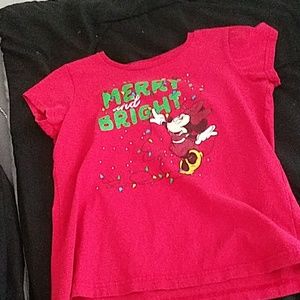 Christmas Disney tee